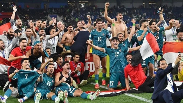 Sư tử Lưỡng Hà Iraq trở lại World Cup sau 40 năm chờ đợi